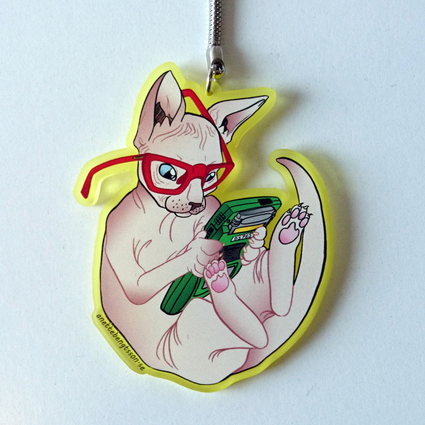 Nyckelring Sphynx Gamer