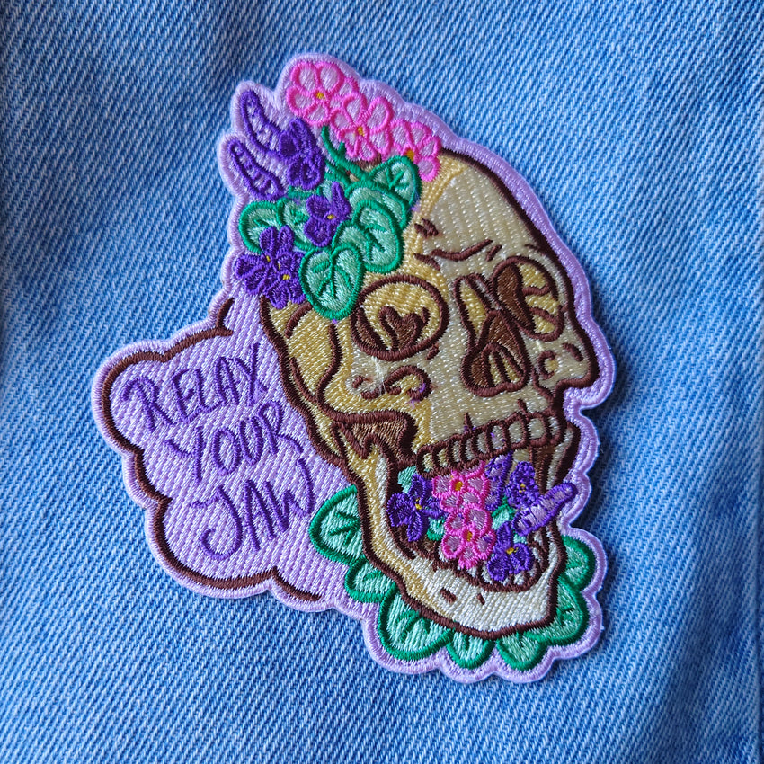 Tygmärke - Relax your jaw