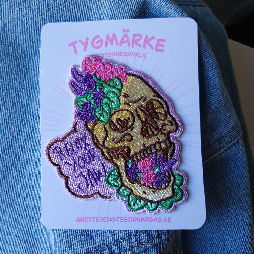 Tygmärke - Relax your jaw