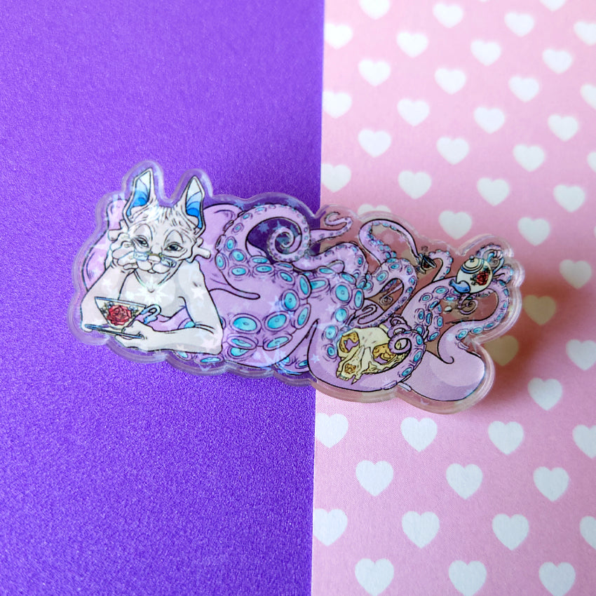 Octopus sphynx - Akrylpin