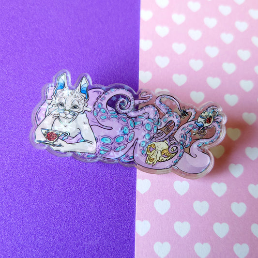 Octopus sphynx - Akrylpin