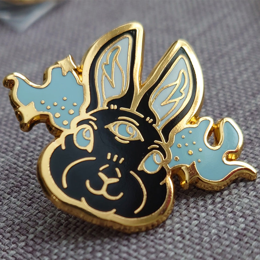 Third eye bunny - Enamel pin
