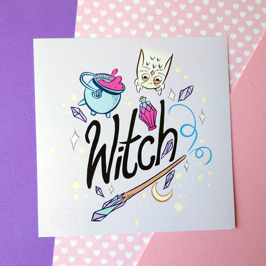 Witch print